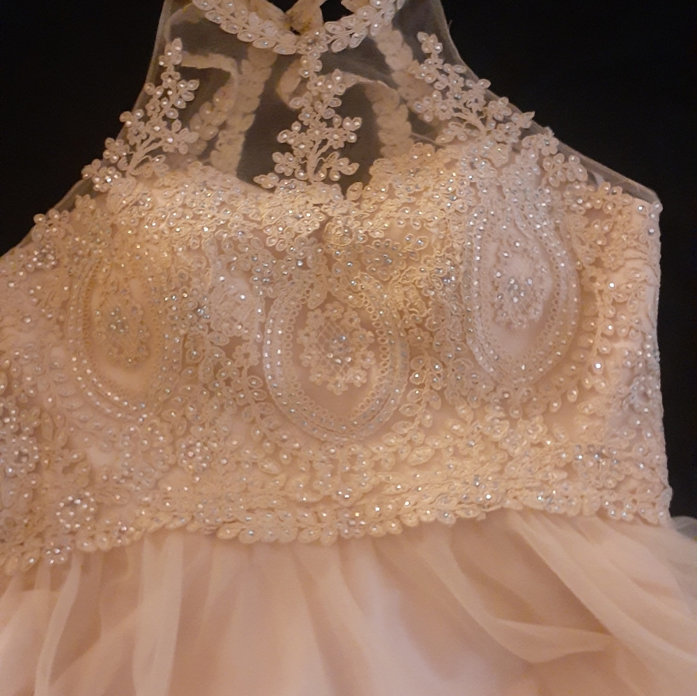 Gold tone prom/bridesmaids dress